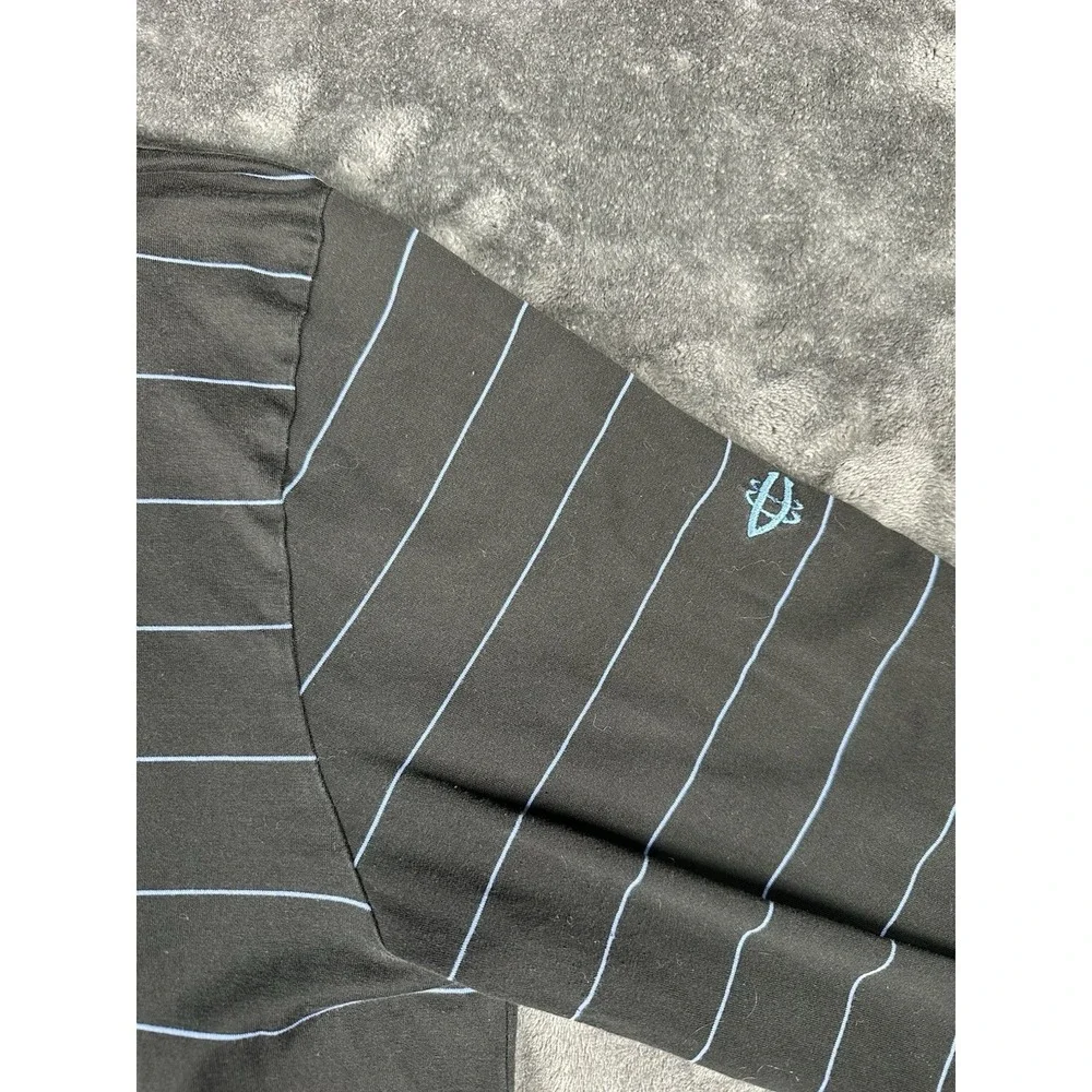 Polo Golf Ralph Lauren Men' s LARGE Polo Pima Cotton‎ Long Sleeve Stripe Shirt